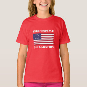 FÖRKLARING OM OBEROENDE AV barn i Mode T Shirt