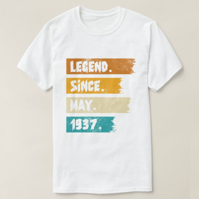 Förklaring Sedan 1937 T Shirt (Design framsida)