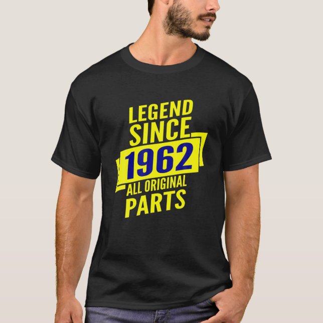 Förklaring sedan 1962: 60:e födelsedagen ger Manar T Shirt (Framsida)