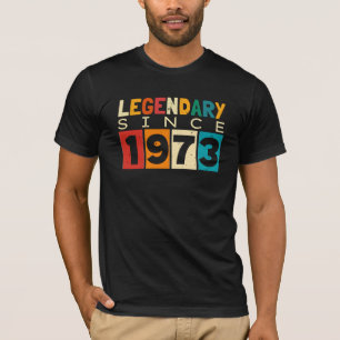 Förklaring sedan 1973 51:a födelsedag t shirt