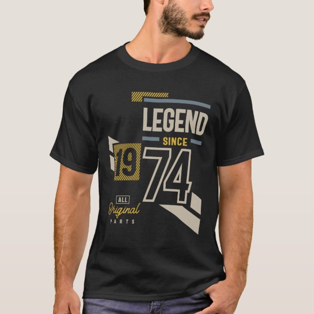 Förklaring sedan 1974 49-årsdagen t shirt (Framsida)