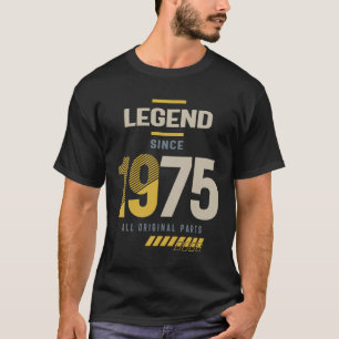 Förklaring sedan 1975, 48 födelsedag t shirt