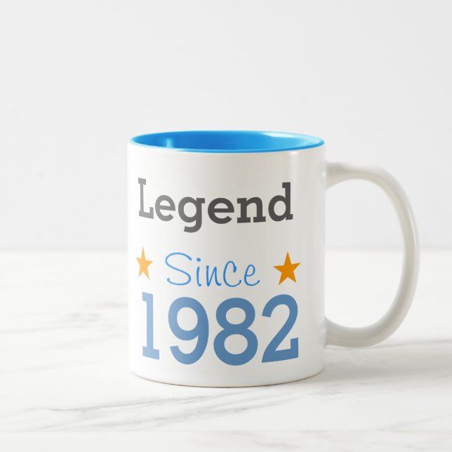 Förklaring sedan 1982 Två-Tonad mugg (Höger)