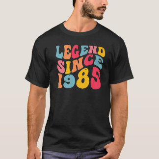 Förklaring sedan 1985 37 år gammal retro-Vintage 3 T Shirt