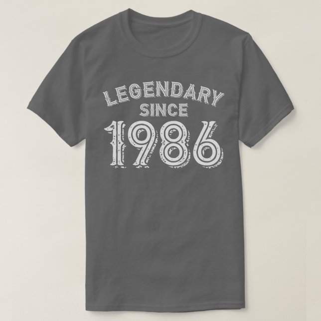 Förklaring sedan 1986 t shirt (Design framsida)