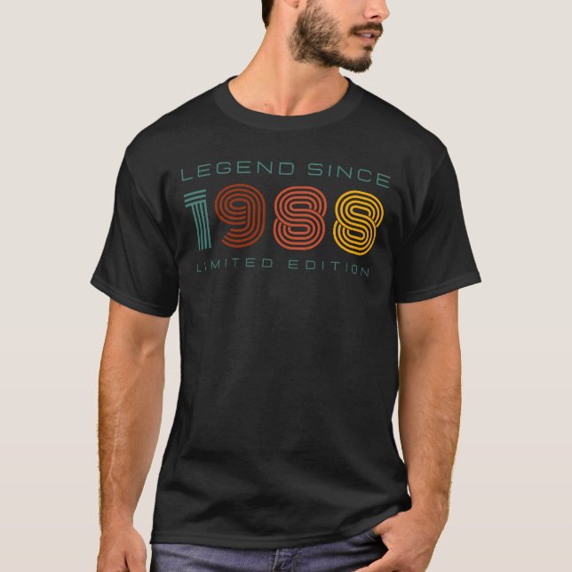 Förklaring sedan 1988, Begränsada utgåvan T Shirt (Framsida)
