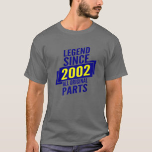 Förklaring sedan 2002, 20:e födelsedagen, ger Mana T Shirt