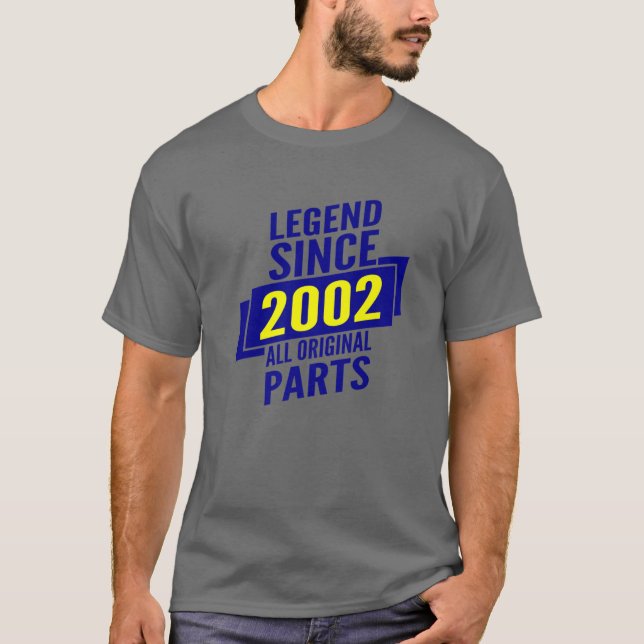 Förklaring sedan 2002, 20:e födelsedagen, ger Mana T Shirt (Framsida)