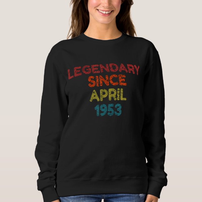 Förklaring sedan april 1953 Retro Birthday T Shirt (Framsida)