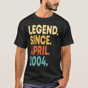 Förklaring sedan april 2004 19:e födelsedagen 19 å t shirt