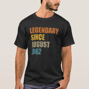 Förklaring sedan augusti 1962 60 år 60 år t shirt