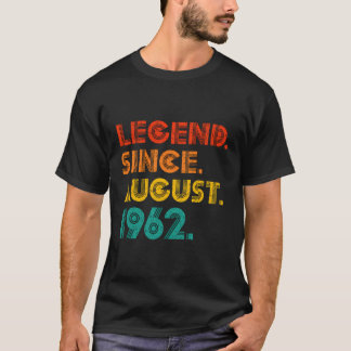 Förklaring sedan augusti 1962 Födelsedagsgåvor aug T Shirt