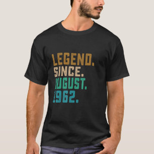 Förklaring sedan augusti 1962 Vintage 60 år gammal T Shirt