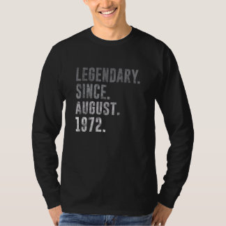 Förklaring sedan augusti 1972 50:e Vintagen på föd T Shirt