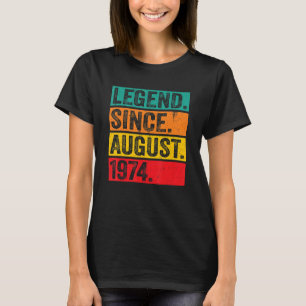 Förklaring sedan augusti 1974, 49:e födelsedagen R T Shirt