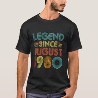 Förklaring sedan augusti 1980 Vintage 43 år gammal T Shirt