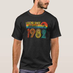 Förklaring sedan augusti 1982 40:e födelsedag Vint T Shirt