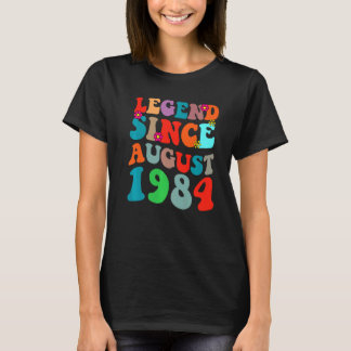 Förklaring sedan augusti 1984 Vintage Birthday Ret T Shirt