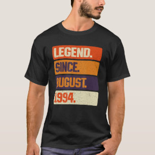 Förklaring sedan augusti 1994 Retro 29 år gammal 2 T Shirt