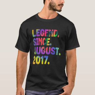 Förklaring sedan augusti 2017 6 år gammal Tie Dye T Shirt