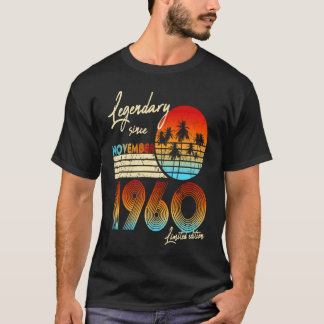 Förklaring sedan Bday November 1960 Vintage 60Th B T Shirt