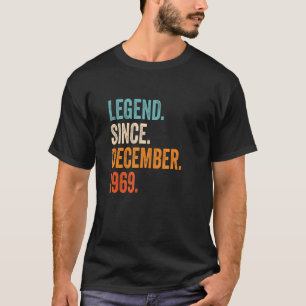 Förklaring sedan december 1969 53:e födelsedagen t shirt