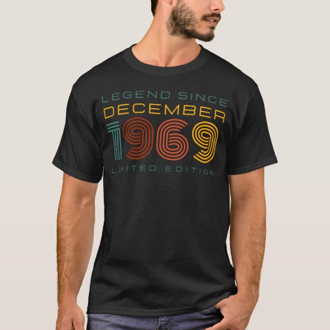 Förklaring sedan december 1969, Begränsada utgåvan T Shirt (Framsida)