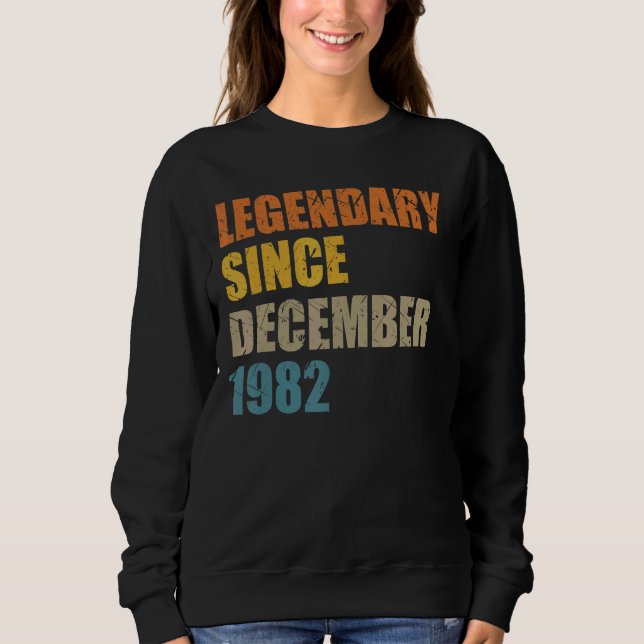 Förklaring sedan december 1982 40 år 40 år t shirt (Framsida)