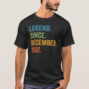 Förklaring sedan december 1992 30:e dagen 30 år ga t shirt