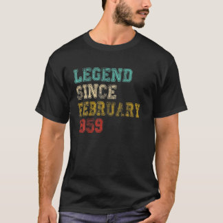 Förklaring sedan februari 1959: 63:e födelsedag 63 t shirt