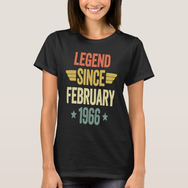 Förklaring sedan februari 1966 t shirt (Framsida)