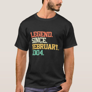 Förklaring sedan februari 2004 18:e födelsedagen 1 t shirt
