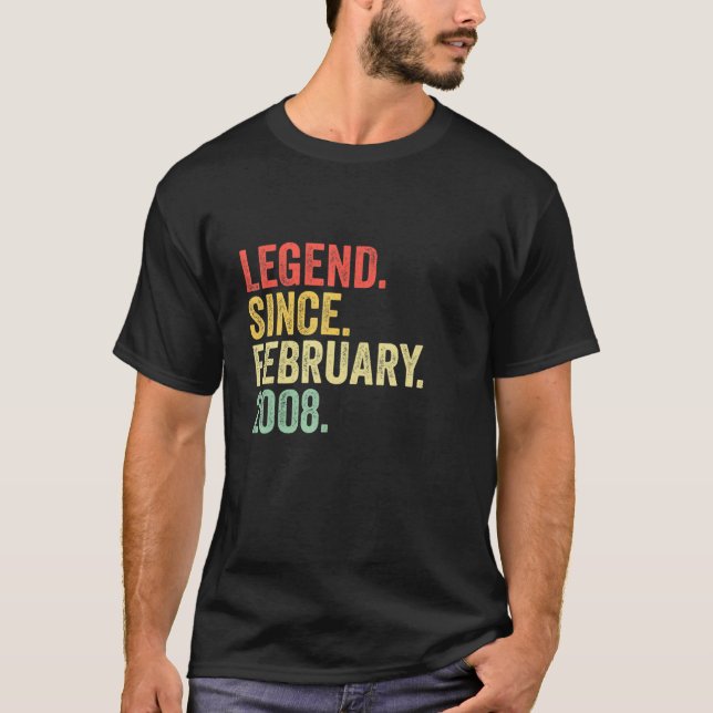 Förklaring sedan februari 2008 15 år gamla gåvor 1 t shirt (Framsida)