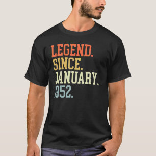 Förklaring sedan januari 1952 För manar kvinnor 19 T Shirt