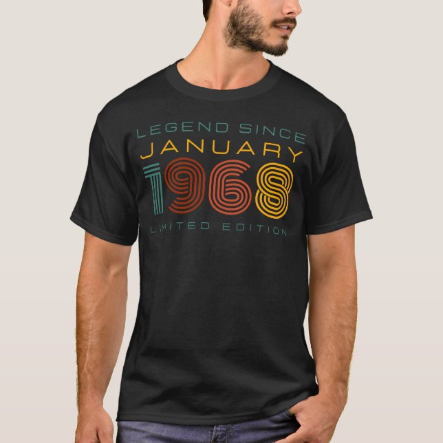 Förklaring sedan januari 1968, Begränsada utgåvan T Shirt (Framsida)
