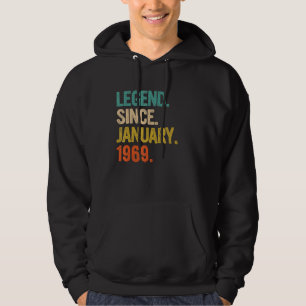 Förklaring sedan januari 1969 54 år gammal 54:e fö hoodie