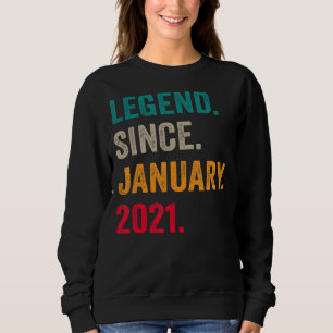 Förklaring sedan januari 2021 2:a födelsedagen 2 å t shirt