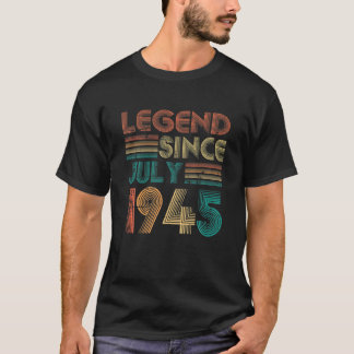 Förklaring sedan juli 1945 Gäller 76:e födelsedage T Shirt
