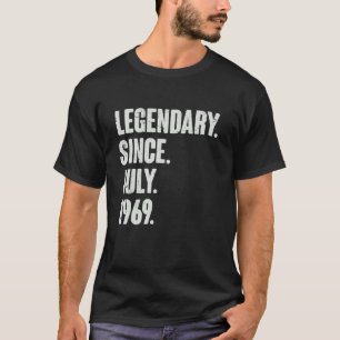 Förklaring sedan juli 1969 53 år gammal 53:e födse t shirt