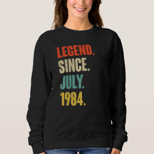 Förklaring sedan juli 1984 38 år gammal gåva 38:e t shirt