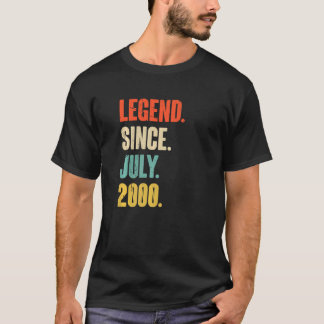Förklaring sedan juli 2000 22 år gammal gåva 22:a  t shirt