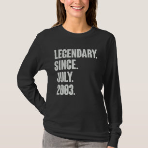 Förklaring sedan juli 2003 19 år t shirt