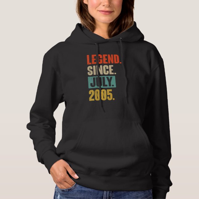 Förklaring sedan juli 2005 17 år gammal 17:e födel t shirt (Framsida)