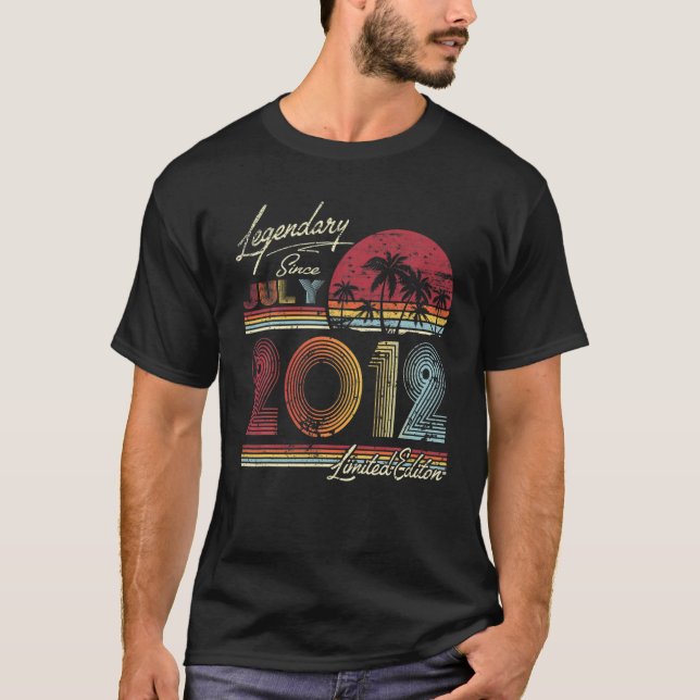 Förklaring sedan juli 2012 10Th T Shirt (Framsida)