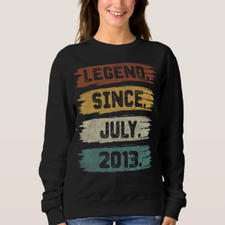 Förklaring sedan juli 2013 9 år gammal 9:e födelse t shirt