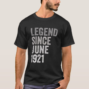 Förklaring sedan juni 1921 Fantastisk 100 år gamma T Shirt