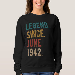 Förklaring sedan juni 1942 80 år gammal dag 80:e f t shirt
