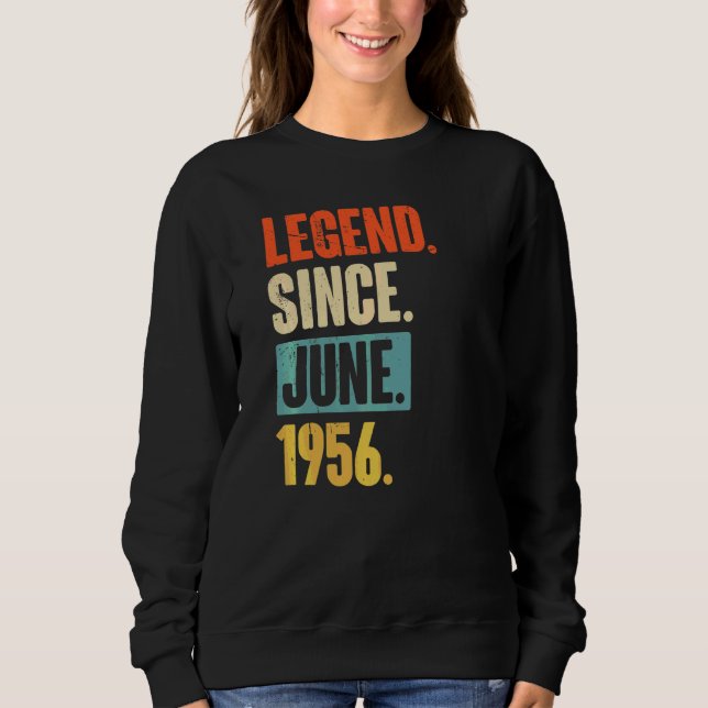 Förklaring sedan juni 1956 66 år gammal 66:e födel t shirt (Framsida)