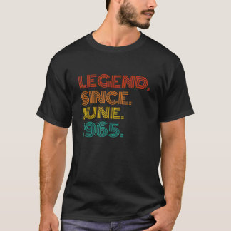 Förklaring sedan juni 1965 Vintage 1965 Anniversar T Shirt