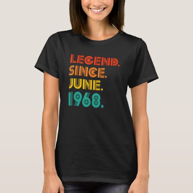 Förklaring sedan juni 1968 Födelsedag 1968 Y T Shirt (Framsida)